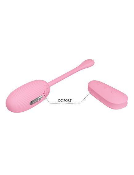 Виброяйцо с функцией электростимуляции и пультом Д/У Pretty Love "Shock Fun" , изображение 7