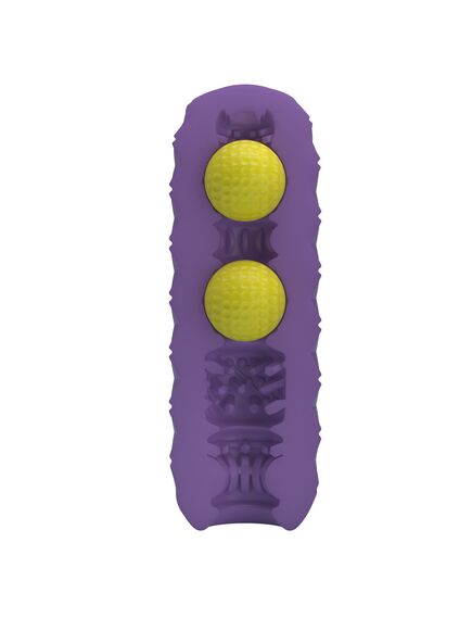 Мастурбатор в тубе с шариками для стимуляции "Venus-x" , изображение 3