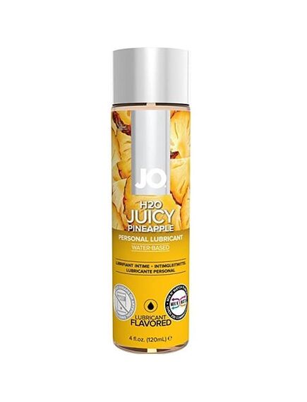 Вкусовой лубрикант Ананас на водной основе JO Flavored Juicy Pineapple, 120мл 