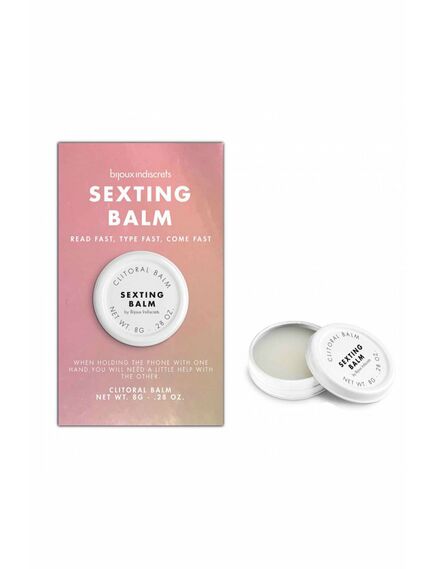 Bijoux Indiscrets Бальзам SEXTING BALM с ароматом пряного имбиря, 8г 