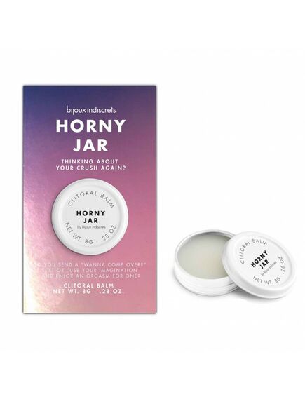 Bijoux Indiscrets Бальзам HORNY JAR с ароматом сандалового дерева, 8г 