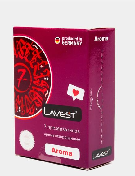 Lavest Aroma ароматизированные презервативы 7 шт 