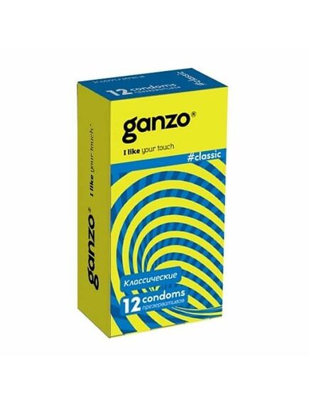 Презервативы классические Ganzo Classic, 12 шт 