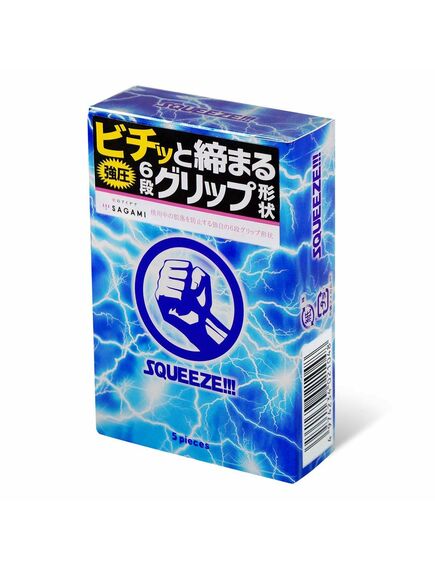 Презервативы латексные Sagami Squeeze 5'S, 5 шт 