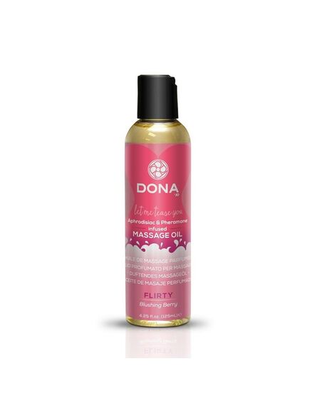 Массажное масло Scented Massage Oil Flirty «Красная Ягода», 110 мл 