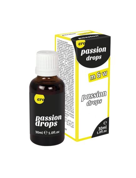 Возбуждающие капли УВЛЕЧЕНИЕ M&W/PASSION DROPS M&W для мужчин и женщин, 30 мл 