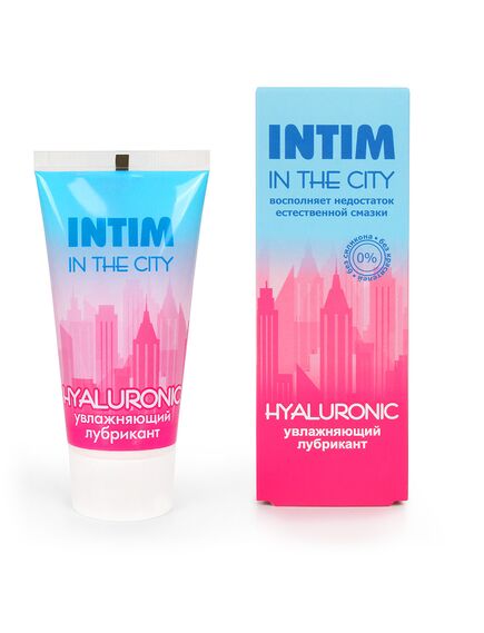 Лубрикант увлажняющий INTIM IN THE CITY HYALURONIC 60 г 