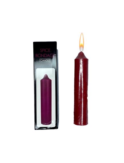 Свеча БДСМ низкотемпературная Spice Bondage Candle red 