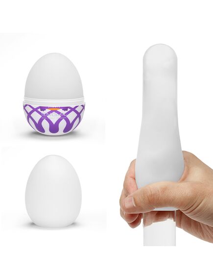 TENGA Стимулятор яйцо WONDER MESH , изображение 4