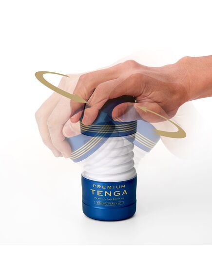 Мастурбатор TENGA PREMIUM с эффектом вакуума "Rolling Head CUP" , изображение 3