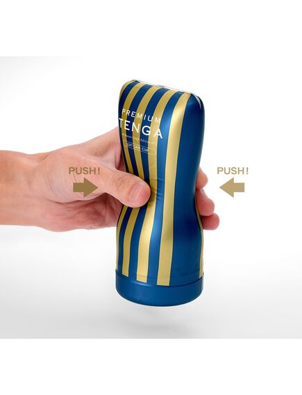Мастурбатор TENGA PREMIUM с эффектом вакуума "Soft Case CUP" , изображение 3