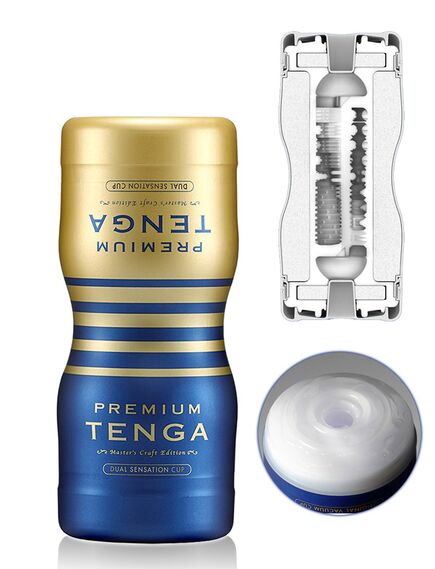 Мастурбатор TENGA PREMIUM "Dual Sensation CUP" 