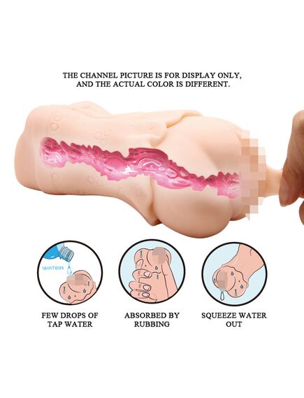 Мастурбатор вагина с вибрацией и эффектом смазки , изображение 3