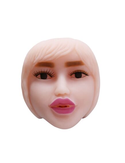 Мастурбатор в форме лица с вибрацией , изображение 3