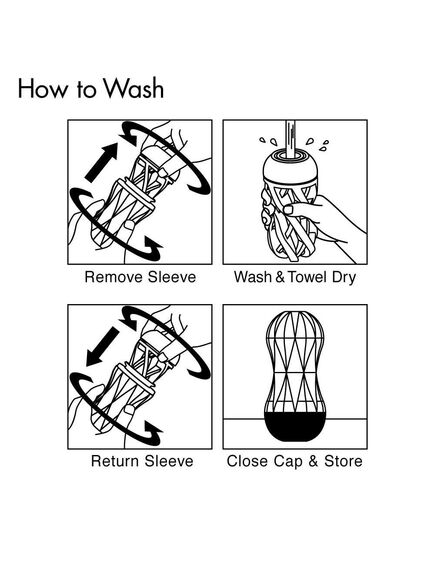 Мастурбатор Air-Tech Squeeze Gentle , изображение 5