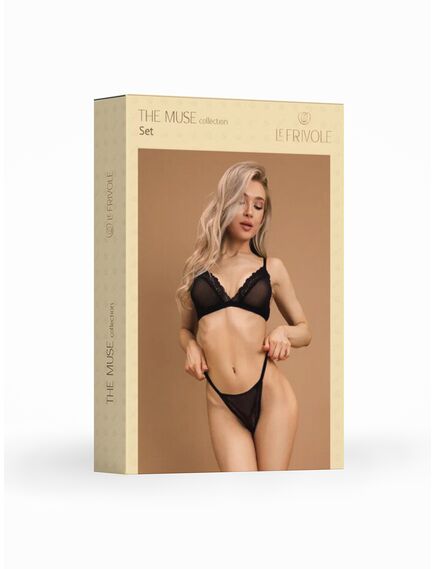 Комплект с отделкой кружевом (Muse) L/XL , изображение 12