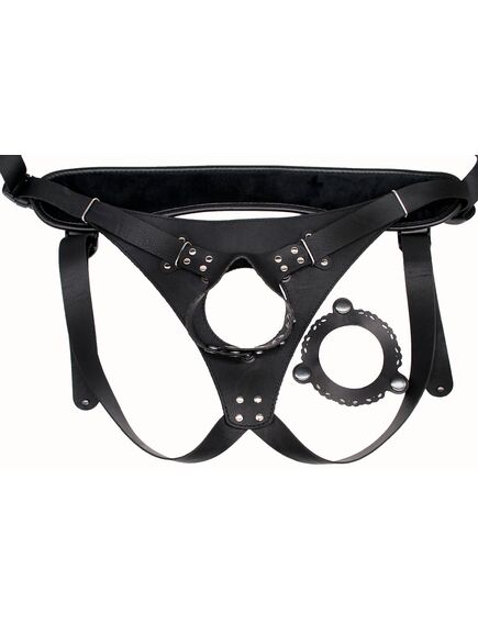 Супер ГИГАНТ из неоскина на присоске со страпоном в коробке , изображение 8