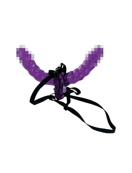 Страпон Double Delight Strap-on Двойное Удовольствие двусторонний 