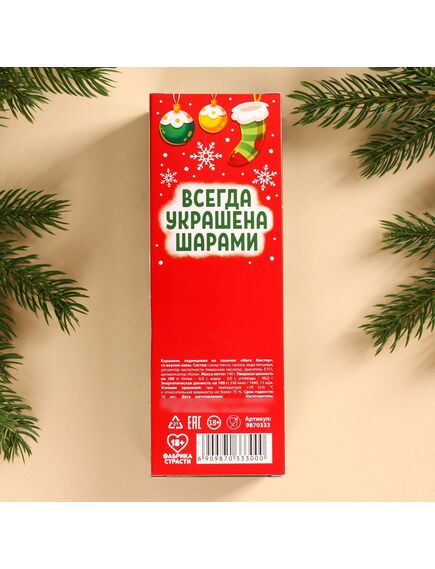 Леденец XXL в коробке «Ёлка, которая может стоять круглый год», вкус: кола, 140 г. , изображение 3