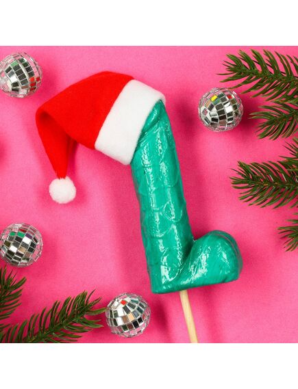 Леденец XXL в шапочке «Года», вкус: яблоко, 140 г. , изображение 2