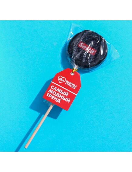 Леденец с печатью «Sosat», вкус: кола, 25 г. , изображение 4