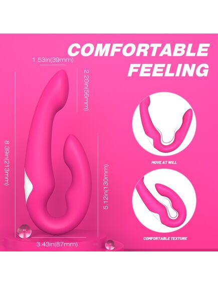 Страпон "Regines RCT" с пультом , изображение 5