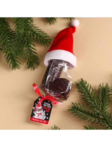 Леденец XXL в шапочке «Больше, чем твоя сосулька», вкус: кола, 140 г. , изображение 4