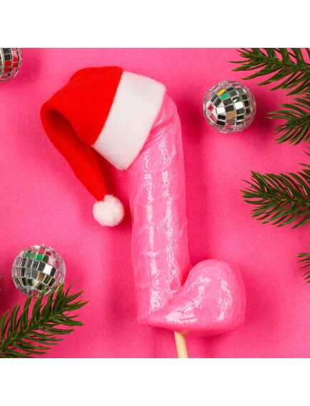 Леденец XXL в шапочке «Плохо себя вел», вкус: клубника, 140 г. , изображение 2