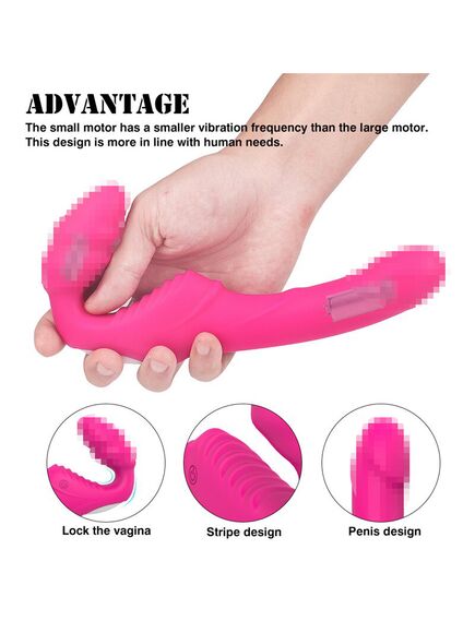 Безремневой страпон "Nana Pink" , изображение 2