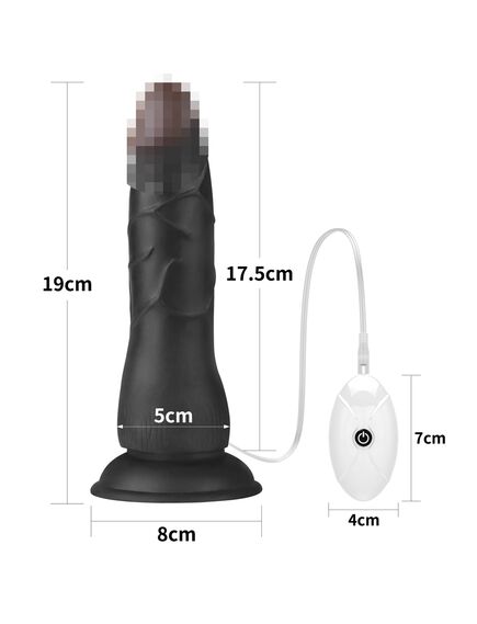 Страпон с вибрацией Easy Strapon Set 7.5'' , изображение 12