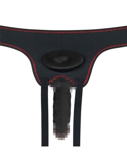 Страпон с вибрацией Easy Strapon Set 7.5'' , изображение 3