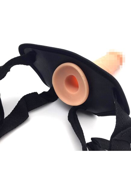 Полый страпон-фаллопротез с поясом , изображение 2