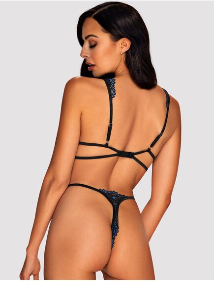 Сексуальное кружевное боди Obsessive BELISIS TEDDY (S/M) , изображение 2