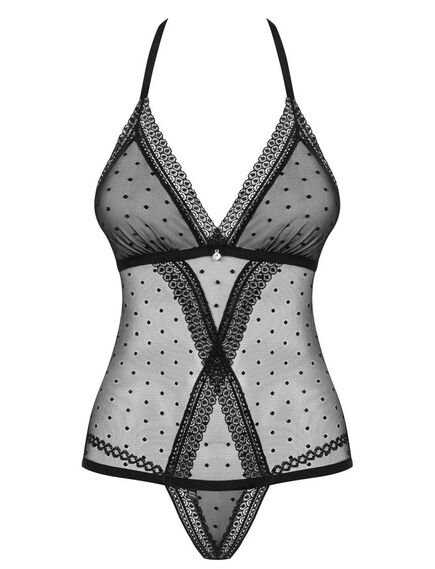 Эротическое боди Obsessive 876 TED-1 body (S/M) , изображение 2