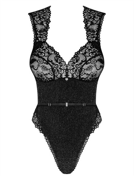 Соблазнительное боди Obsessive ELISETTA TEDDY (S/M), Выберите размер : S/M , изображение 2