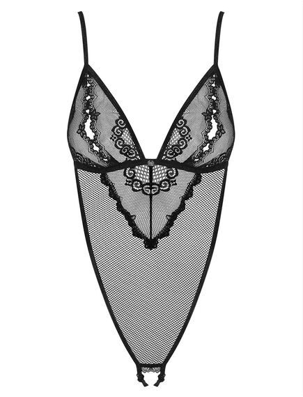 Откровенное боди-стринг Obsessive MILLAGRO TEDDY (L/XL) , изображение 3