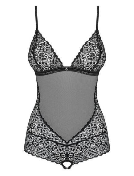 Сексуальное боди Obsessive SHIBU CROTHLESS BODY (L/XL), Выберите размер : L/XL , изображение 2