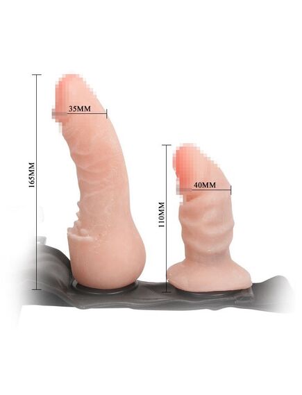 Страпон с двумя насадками , изображение 4