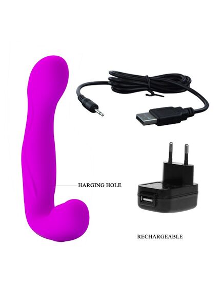 Безремневой страпон с вибрацией Beau , изображение 3