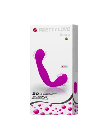 Безремневой страпон с вибрацией Beau , изображение 4