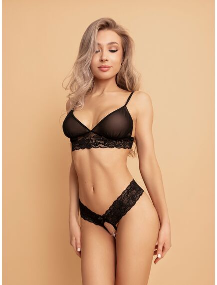 Трусики с доступом "Easy To Love", XS/S, Выберите размер : XS/S , изображение 4