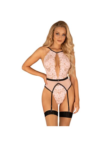 Соблазнительное боди "Lilines" pink, L/XL, Выберите размер : L/XL 