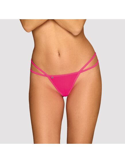 Трусики-стринги "Chainty" pink, S/M, Выберите размер : S/M 