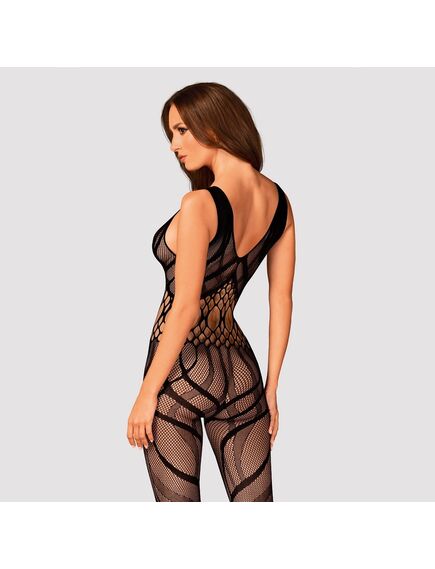 Чулок на тело "G328" black, S/M/L , изображение 4