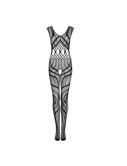 Чулок на тело "G328" black, S/M/L , изображение 5