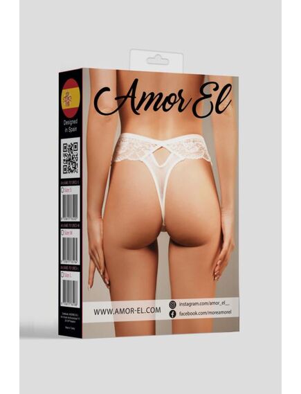 Ажурные трусики-танго с вырезами, M, Выберите размер : M , изображение 4