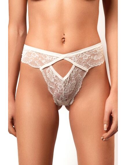 Ажурные трусики-танго с вырезами, M, Выберите размер : M , изображение 5