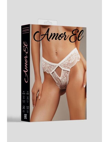 Ажурные трусики-танго с вырезами, S, Выберите размер : S , изображение 3