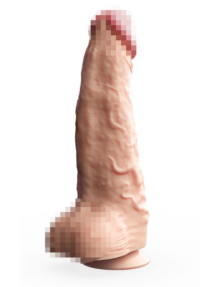 Фаллоимитатор неоскин - СУПЕРГИГАНТ с присоской в коробке , изображение 5