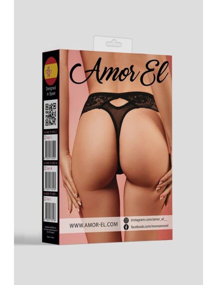Ажурные трусики-танго с вырезами, S, Выберите размер : S , изображение 4